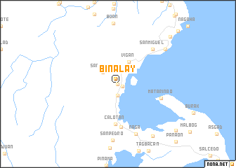 map of Binalay