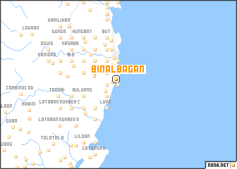 map of Binalbagan