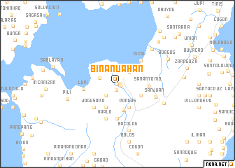 map of Binanuahan