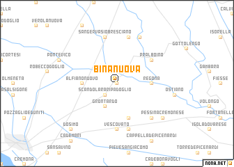 map of Binanuova