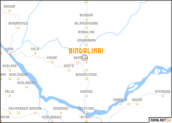 map of Bindalima I