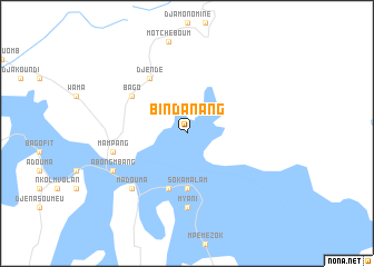 map of Bindanang