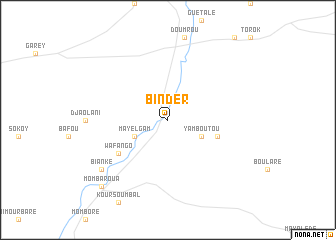 map of Binder