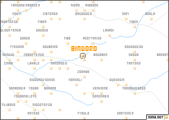 map of Bindoro