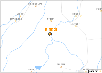 map of Bingai