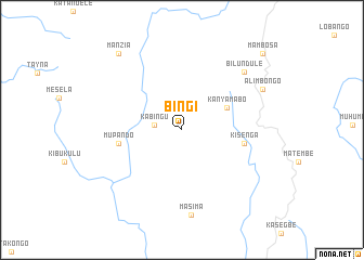 map of Bingi