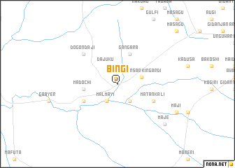 map of Bingi