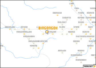 map of Bingongok
