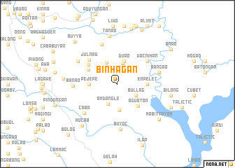 map of Binhagan