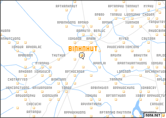 map of Bình Nhựt