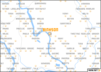 map of Bình Sơn