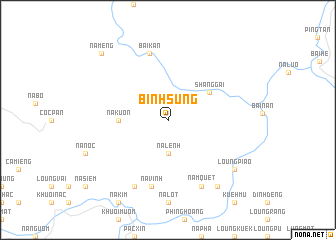 map of Binh Sung