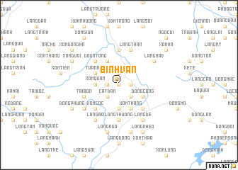map of Binh Van
