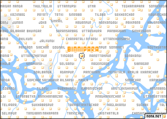 map of Binnipāra