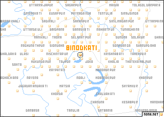 map of Binodkāti