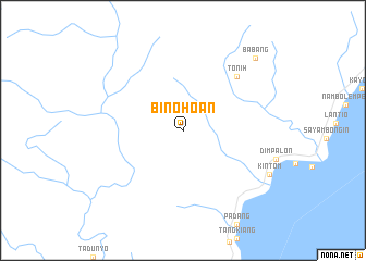 map of Binohoan