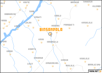 map of Binsampala