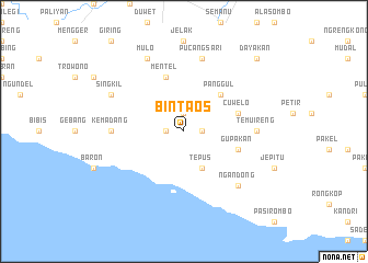 map of Bintaos