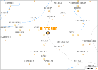map of Bintosun