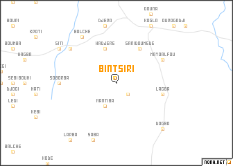 map of Bintsiri