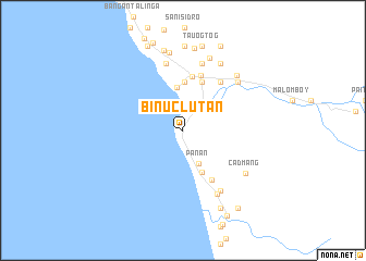 map of Binuclutan