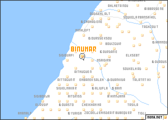 map of Binumar