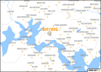 map of Binyang