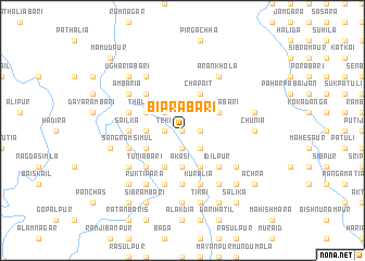 map of Biprabāri