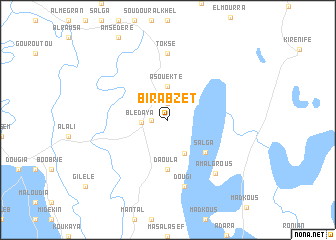 map of Bir Abzet