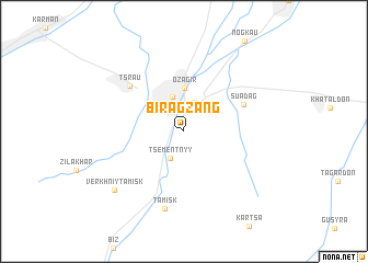 map of Biragzang