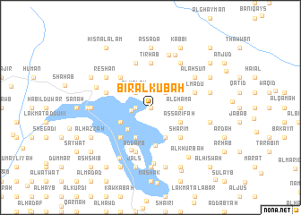 map of Biʼr al Kūbah