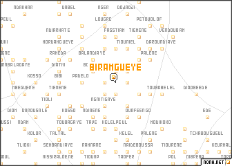 map of Biram Guèye