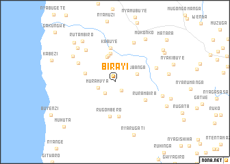 map of Birayi