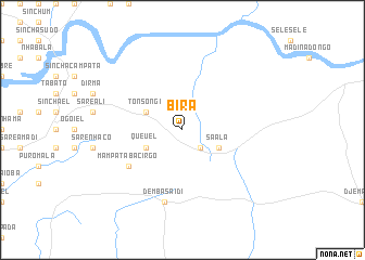 map of Birã