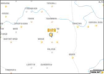 map of Bira