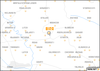 map of Bîra