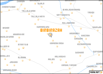 map of Bīrbirāzah