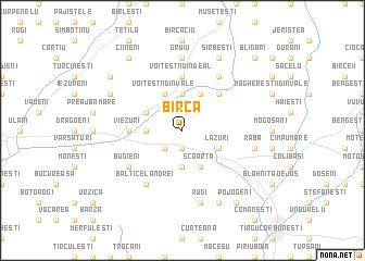 map of Bîrca