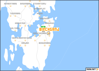 map of Birchganj