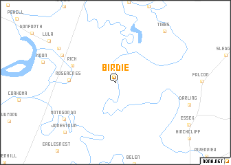 map of Birdie