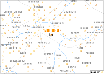 map of Biribão