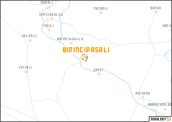 map of Birinci Paşalı