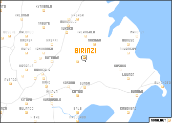 map of Birinzi