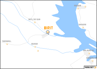 map of Birit