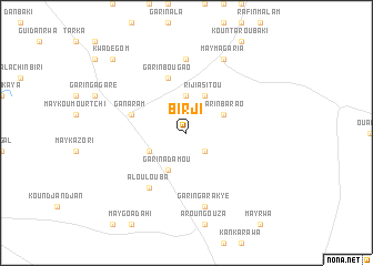 map of Birji
