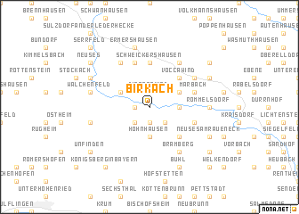 map of Birkach