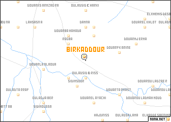 map of Bir Kaddour