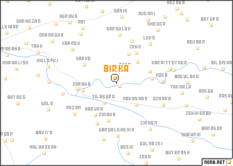 map of Birka