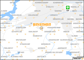 map of Birkenhain