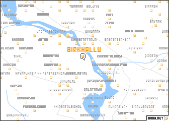 map of Biʼr Khallū